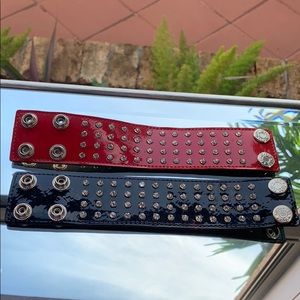 Diamond Studded Cuff Braclets